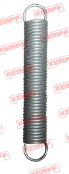 24013 KEMPF Zugfeder d=5/D=40/Lo=256